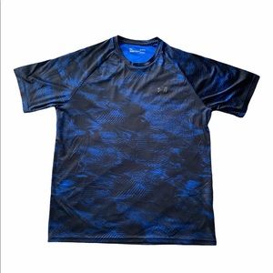 Under Armour  Mens Tshirt Blue Size LG
A12